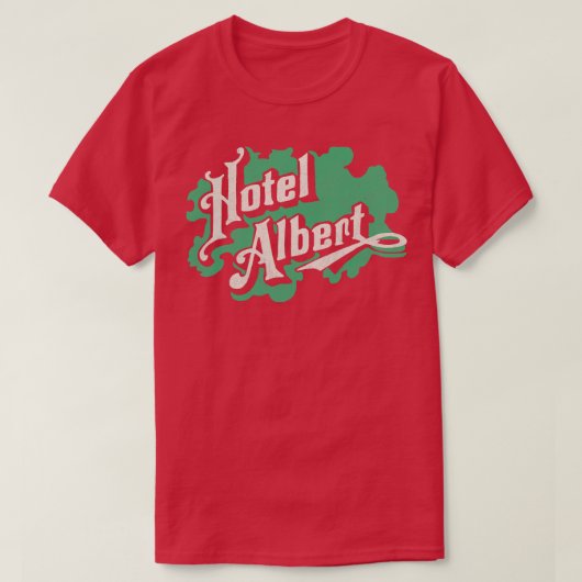 ホテルアルバートTシャツ Tシャツ (デザイン正面)