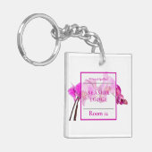 ホテルウェルネスアンドスパビジネスゲストアクセサリ キーホルダー (正面左)