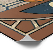 ホテルエクセルシオールカサブランカ（マロク）,ヴィンテージ ポスター (角)