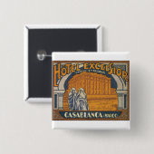 ホテルエクセルシオールカサブランカ 缶バッジ (正面&裏面)