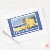 ホテルエクセルシオールドゥブロヴニク 長方形シール (封筒)