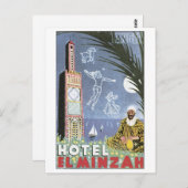 ホテルエルミンザタンジール ポストカード (正面/裏面)