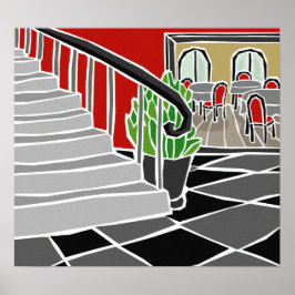 ホテルカフェポスター ポスター