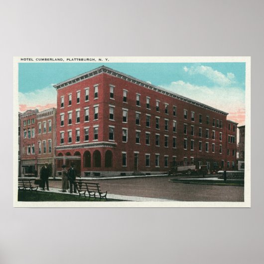 ホテルカンバーランドの外観 ポスター (正面)
