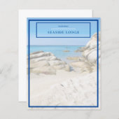 ホテルゲストハウスバケーションフォトスタディティ紙 (正面/裏面)