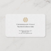 ホテルコンテンポラリーロビー 名刺 (裏面)