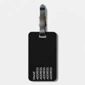 ホテルサシェ ラゲッジタグ (裏面縦)