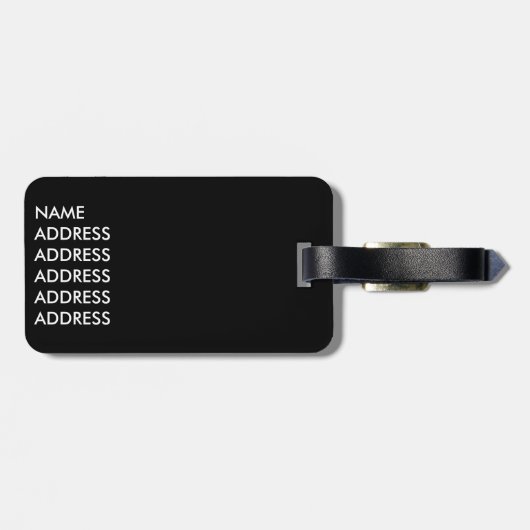 ホテルサシェ ラゲッジタグ (裏面横)