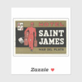 ホテルサンジェームズマールデルプラタ シール (シート)