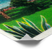 ホテルセントキャサリンの前のグラウンド ポスター (角)