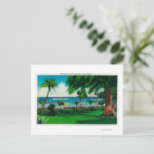 ホテルセントキャサリンの前のグラウンド ポストカード (スタンド正面)