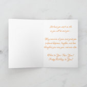 「ホテルセントポール階段」誕生日カード カード (内部)