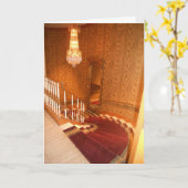 「ホテルセントポール階段」誕生日カード カード (黄色い花)