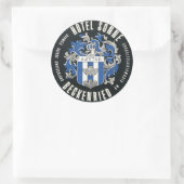 ホテルゾンネベッケリースイス旅行ステッカー ラウンドシール (バッグ)