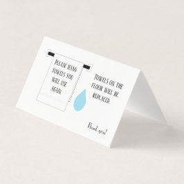 ホテルタオルの印 名刺