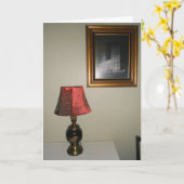 "ホテルダルステーブルセッティング"ハローエン カード (黄色い花)