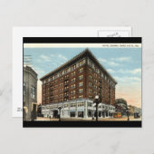 ホテルデミンテレーオート,インディアナ1933 ポストカード (正面/裏面)