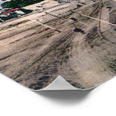 ホテルデルコロナドからテントシティエアリアルビュー ポスター (角)