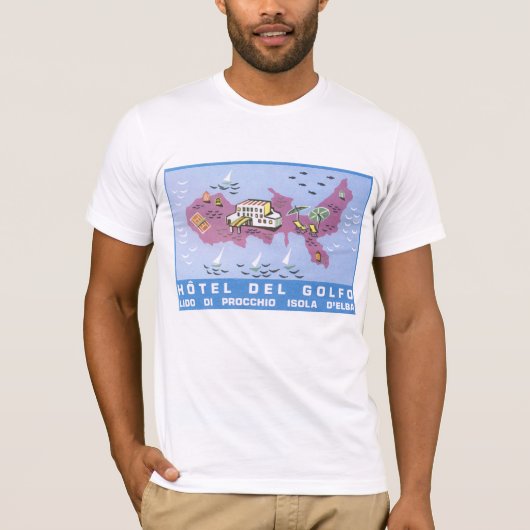 ホテルデルゴルフォエルバ Tシャツ (正面)
