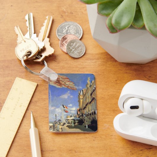 ホテルデロッシュノワール,トラウビルバイクロードモネ キーホルダー (デスク)