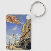 ホテルデロッシュノワール,トラウビルバイクロードモネ キーホルダー (裏面)