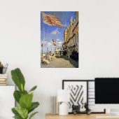 ホテルデロッシュノワール,トラウビルバイクロードモネ ポスター (ホームオフィス)