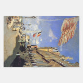 ホテルデロッシュノワール,トラウビルバイクロードモネ ラッピングペーパーシート (正面2)