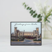 ホテルドハ挨拶 ポストカード (スタンド正面)