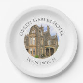 ホテルネームプラスホテルフォトオン ペーパープレート (正面)