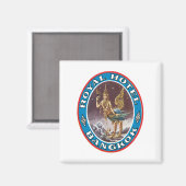 ホテルバ王室のコック マグネット (正面/裏面)