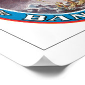 ホテルバ王室のンコク（ホワイト） ポスター (角)