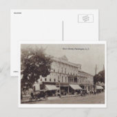 ホテルパチョグロングアイランドニューヨークヴィンテージ ポストカード (正面/裏面)