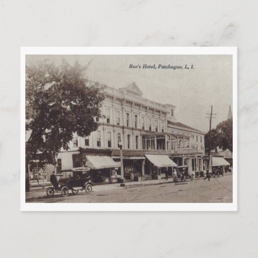 ホテルパチョグロングアイランドニューヨークヴィンテージ ポストカード (正面)