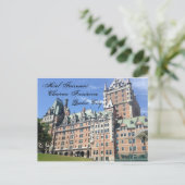 ホテルフェアモントシャトーフロンテナックケベック葉書 シーズンポストカード (スタンド正面)