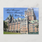 ホテルフェアモントシャトーフロンテナックケベック葉書 シーズンポストカード (正面)