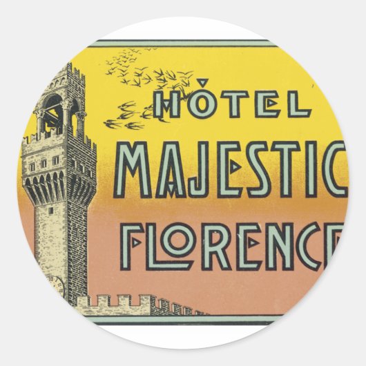 ホテルフローレ威厳のあるンス ラウンドシール (正面)