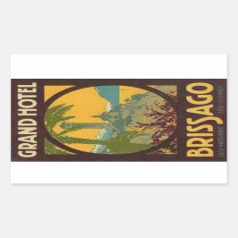 ホテルブリサゴ 長方形シール