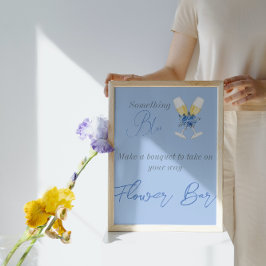 ホテルブルーシャンパンフローラブライダルシャワーバー ポスター