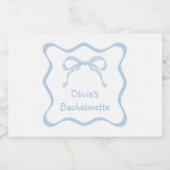 ホテルブルーボウバチェロレッテシャンパン スパークリングワインラベル (シングルラベル)