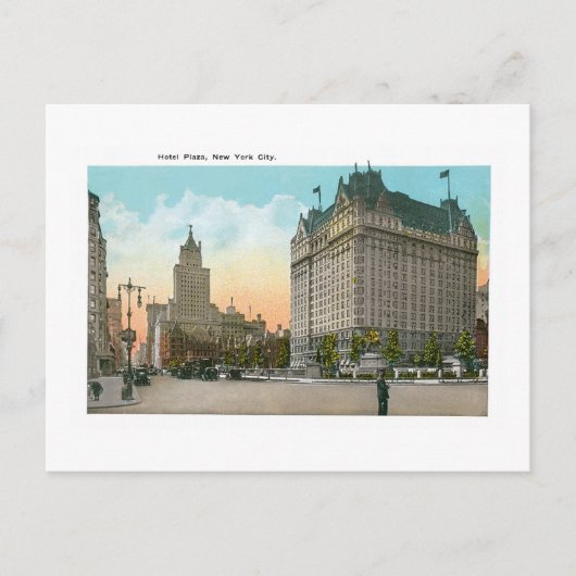 ホテルプラザニューヨークシティ ポストカード (正面)