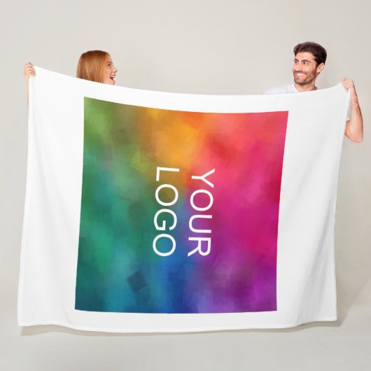 ホテルホステルモーテルゲストハウスユアカンパニーロゴ フリースブランケット (インサイチュ)