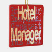 ホテルマネージャーエクストラナディール セラミックオーナメント (右)