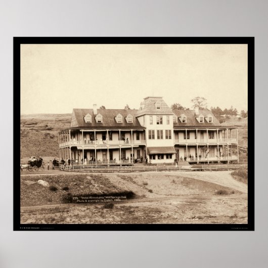 ホテルミンネカフタインホット春SD 1889 ポスター (正面)