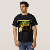 ホテルメトロポールブダペストハンガリーベルホップハット Tシャツ (正面フル)