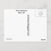 ホテルヨークタウンヨークPA ポストカード (裏面)