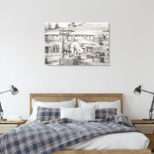 ホテルラリザーブジュネーブ。2010 キャンバスプリント (インサイチュ (寝室))