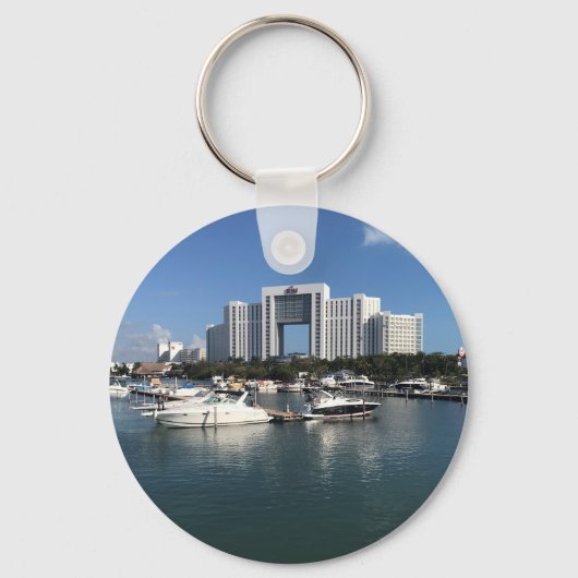 ホテルリウパレスカンクンメキシコキーチェーン キーホルダー (正面)