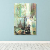 ホテルルームバイジョンシンガーサージェント キャンバスプリント (インサイチュ (ウッドフロア))