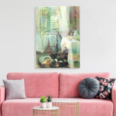 ホテルルームバイジョンシンガーサージェント キャンバスプリント (インサイチュ (リビング))