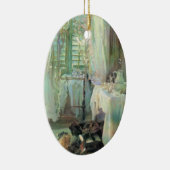 ホテルルームバイジョンシンガーサージェント セラミックオーナメント (右)